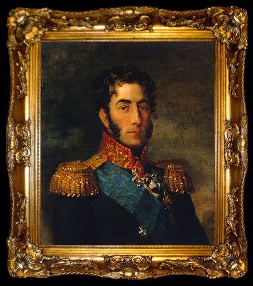 framed  George Dawe Portrait of General Pyotr Bagration, ta009-2